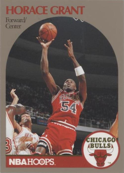 1990-91 NBA обручи 100 суперзвезд - Гораций Грант #12
