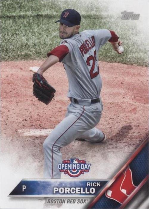 2016 Topps Opening Day - Rick Porcello #OD-9