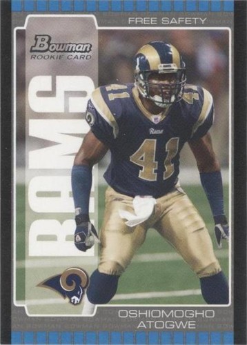 2005 Bowman O.J. Atogwe #195