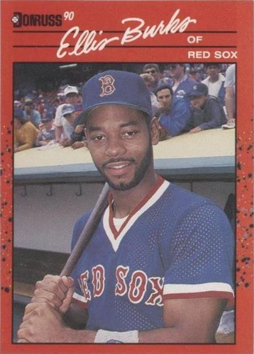 メジャーリーグ　カード　Ellis Burks Amazon.com: 1991 Topps #70 Ellis Burks Boston Red Sox (Baseball
