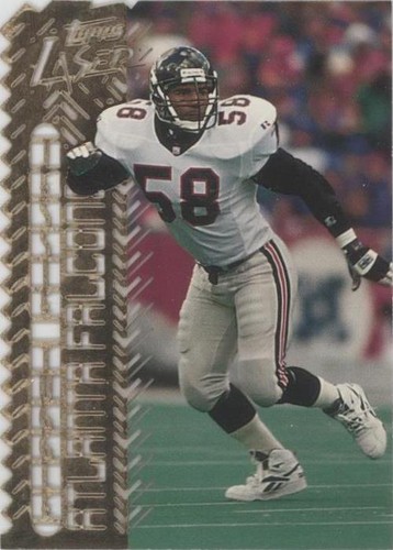 1996 Topps Laser Jessie Tuggle #48