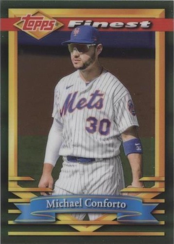 2021 Topps Finest Flashbacks - Michael Conforto #74