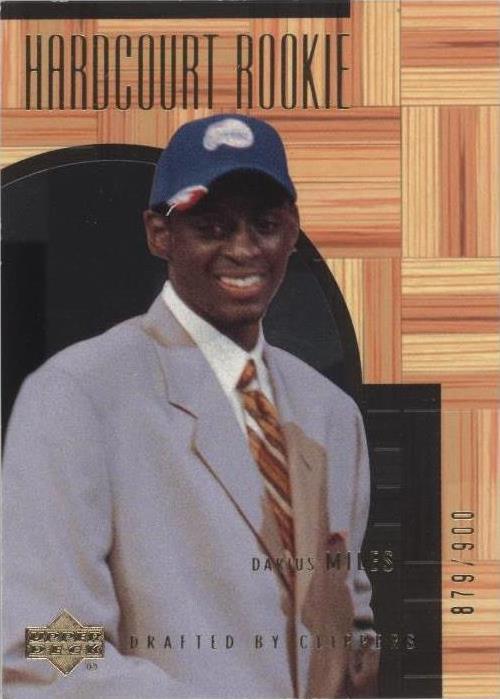 2000-01 Upper Deck Hardcourt - Darius Miles #73