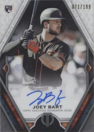 2021 Topps Tribute - Joey Bart #TA-JBA