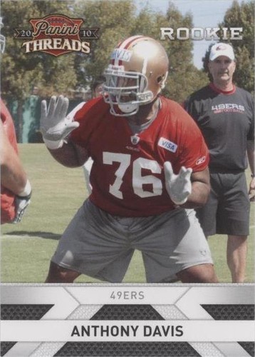 2010 Panini Threads Anthony Davis #205