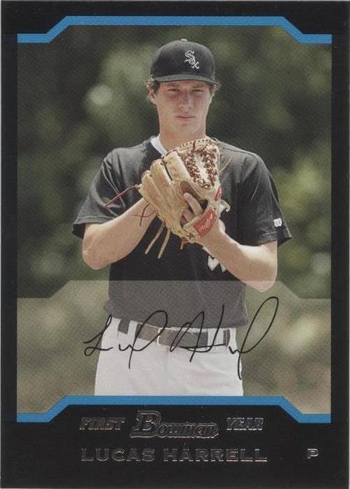 2004 Bowman Draft Picks & Prospects - Lucas Harrell #BDP118
