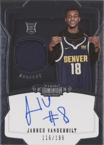 2018-19 Panini Dominion - Jarred Vanderbilt #161