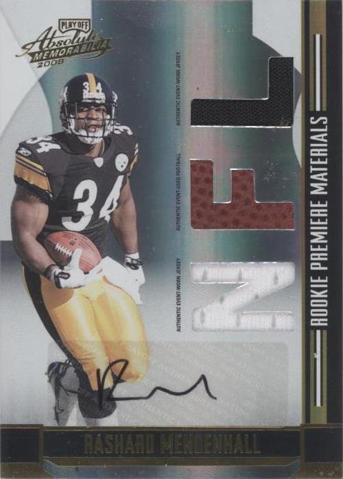 2008 Playoff Absolute Memorabilia Rashard Mendenhall #267