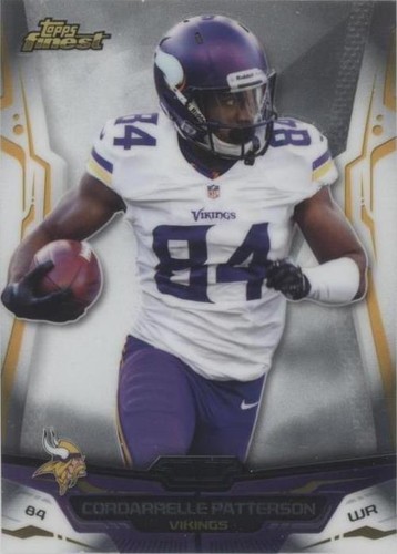 2014 Topps Finest Cordarrelle Patterson #37