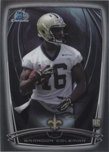 2014 Bowman Chrome Brandon Coleman #166