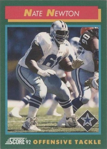 1992 Score Nate Newton #293