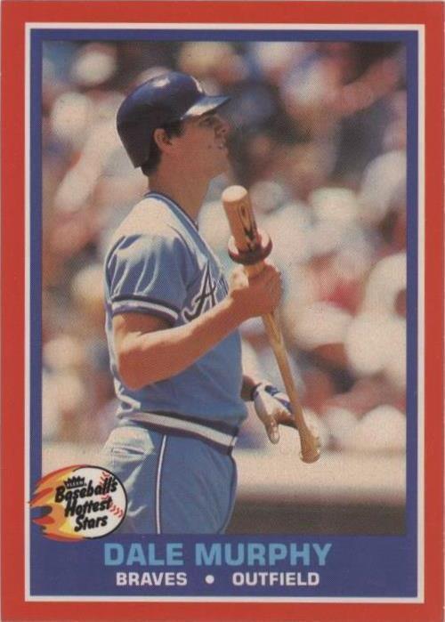 Fleer Baseball's Hottest Stars 1987 - Dale Murphy #28