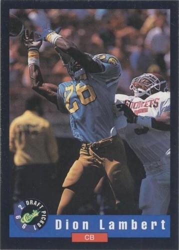 1992 Classic Draft Picks Dion Lambert #23