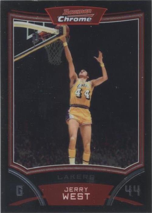 Selecciones y estrellas del draft de Bowman 2008-09 - Jerry West #110