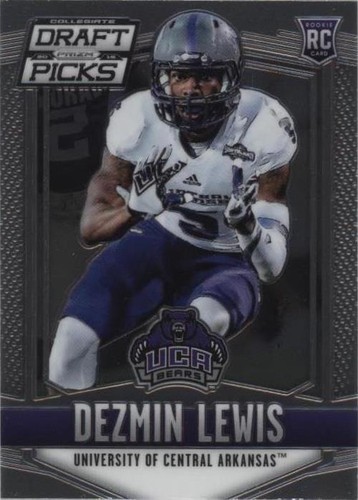 2015 Panini Prizm Collegiate Draft Picks Dezmin Lewis #177