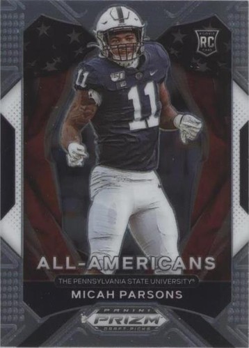 2021 Panini Prizm Draft Picks Micah Parsons #188