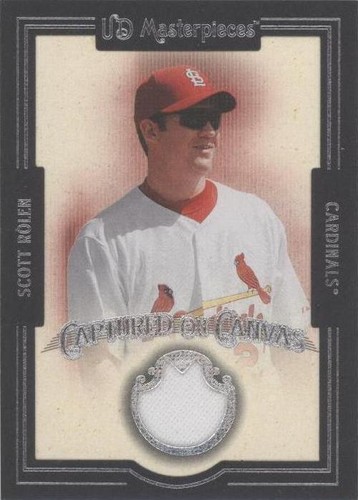 2007 UD Masterpieces - Scott Rolen #CC-SR