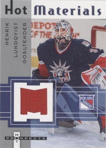 2005-06 Fleer Hot Prospects - Henrik Lundqvist #HM-HL