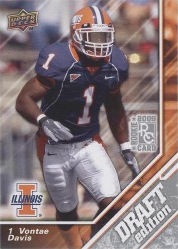 2009 Upper Deck Draft Edition Vontae Davis #73