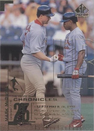1999 SP Authentic - Mark McGwire #HR67