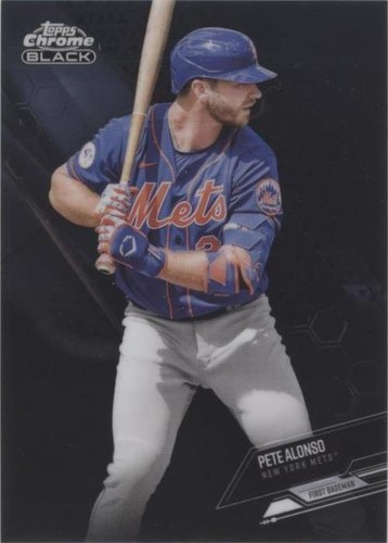 2021 Topps Chrome Black - Pete Alonso #88