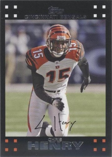 2007 Topps Chris Henry #132