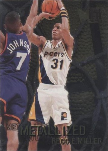 1996-97 Fleer Metal - Reggie Miller #129