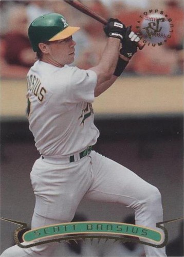 1996 Topps Stadium Club - Scott Brosius #383