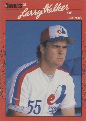 1990 Donruss - Larry Walker #578