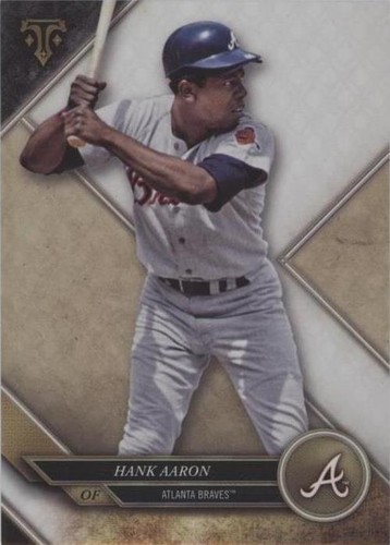 2017 Topps Triple Threads - Hank Aaron #63