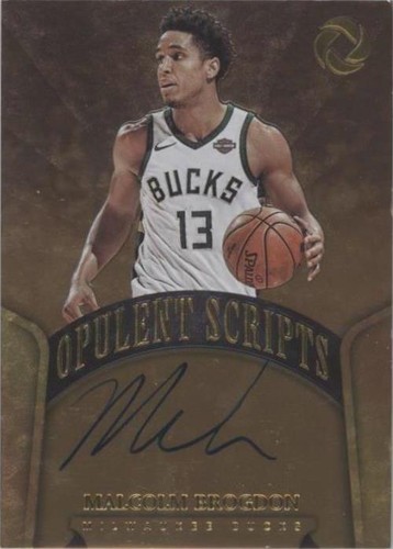 2017-18 Panini Opulence - Malcolm Brogdon #OS-MBD