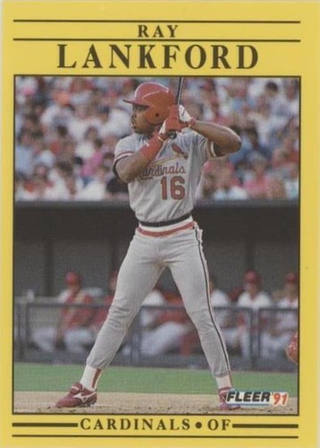 1991 Fleer - Ray Lankford #637