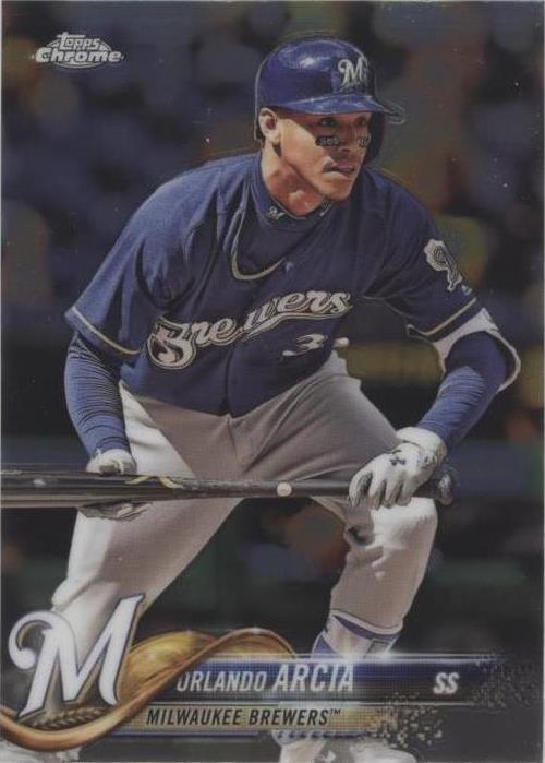 2018 Topps Chrome - Orlando Arcia #135