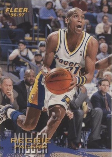 1996-97 Fleer Sprite - Reggie Miller #15