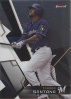 2018 Topps Finest - Domingo Santana #15