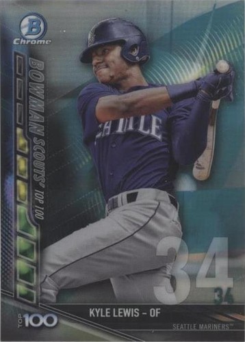 2020年新人王 Kyle Lewis RC Autograph Bowman Hottest Kyle Lewis Rookie Cards on eBay
