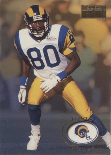 1996 Skybox Premium Isaac Bruce #150