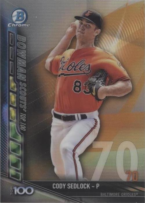 2017 Bowman - Cody Sedlock #BTP-70