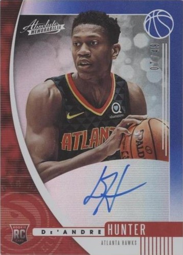 2019-20 Panini Absolute Memorabilia - De'Andre Hunter #RA-DAH