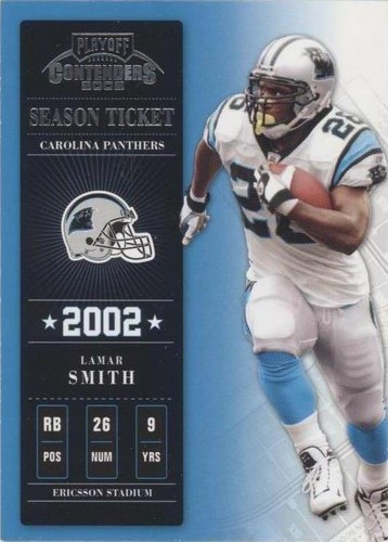 2002 Playoff Contenders Lamar Smith #79