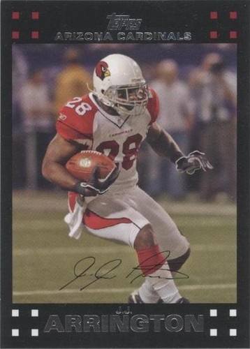 2007 Topps J.J. Arrington #48