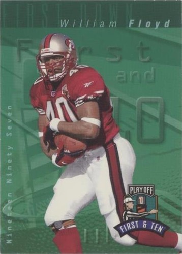1997 Playoff First & Ten William Floyd #40
