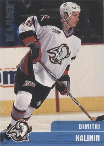 1999-00 In the Game Be A Player Memorabilia - Dmitri Kalinin #321