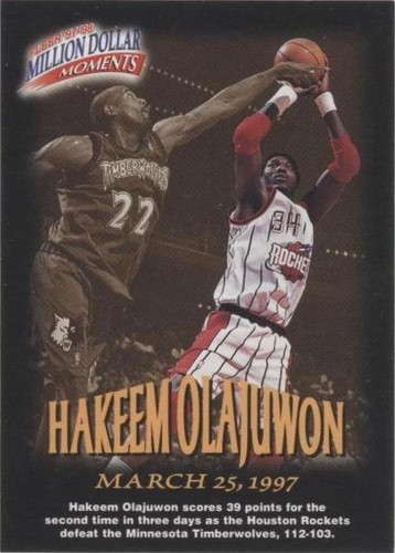1997-98 Fleer - Hakeem Olajuwon #20