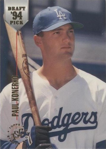 1994 Topps Stadium Club Draft Picks - Paul Konerko #80