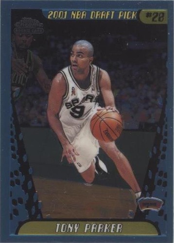 PSA 9 MINT 2001 RC UD AUTOGRAPHED #376 TONY PARKER 2002 BUYBACKS