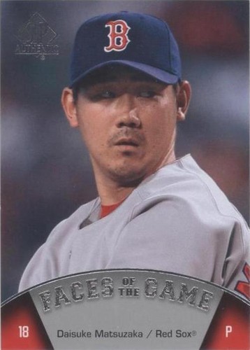 2009 SP Authentic - Daisuke Matsuzaka #180