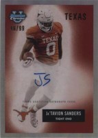 2023 Bowman University Chrome Ja'Tavion Sanders #55B-JS