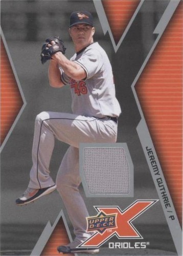 2009 Upper Deck X - Jeremy Guthrie #UDXJ-JG