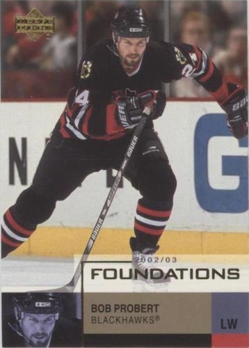 2002-03 Upper Deck Foundations - Bob Probert #15